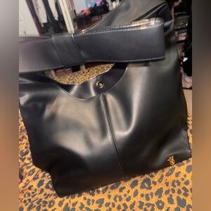 BRAND NEW VS Black Leather Tote Bag
